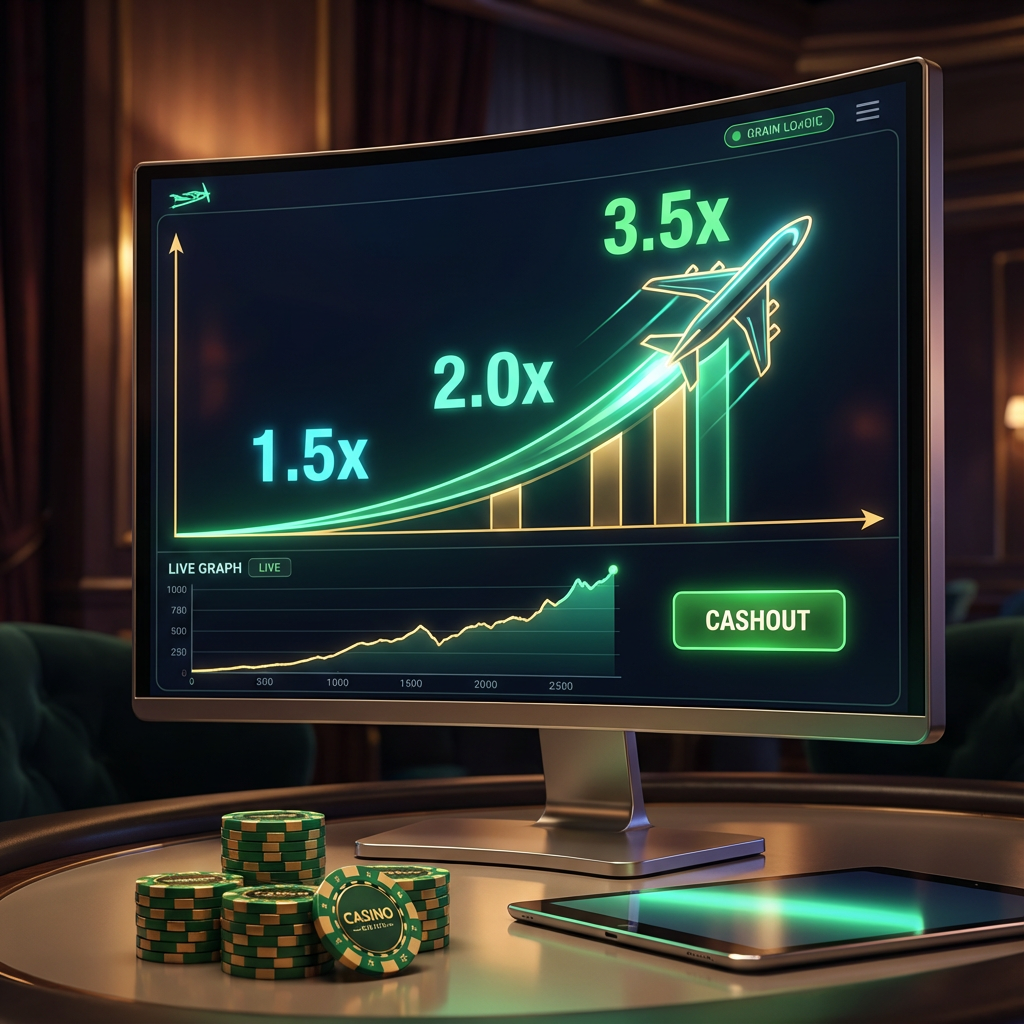 Aviator - Juego de predicción con multiplicadores crecientes