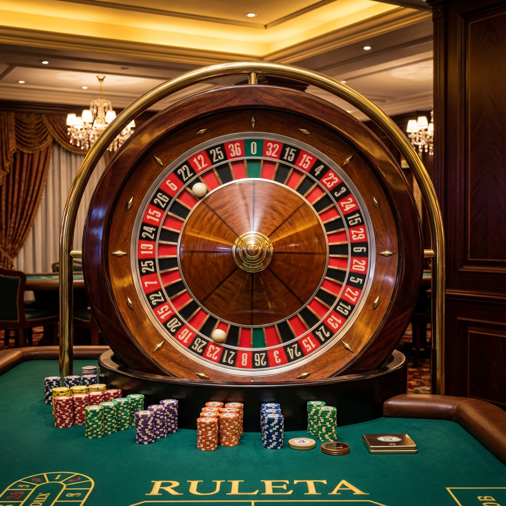 Ruleta - Juego de ruleta europea con apuestas variadas